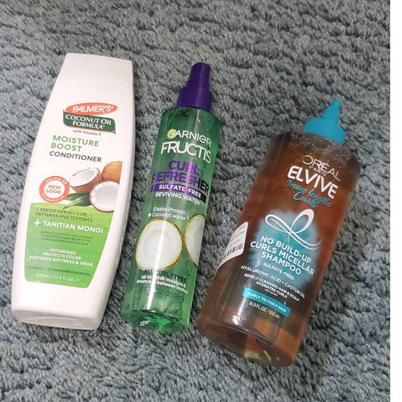 L'Oreal Hair Lot Palmers Moisture Conditioner Garnier Curl